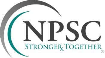 NPSC logo with teal and gray swoosh and the slogan ‘STRONGER TOGETHER’.