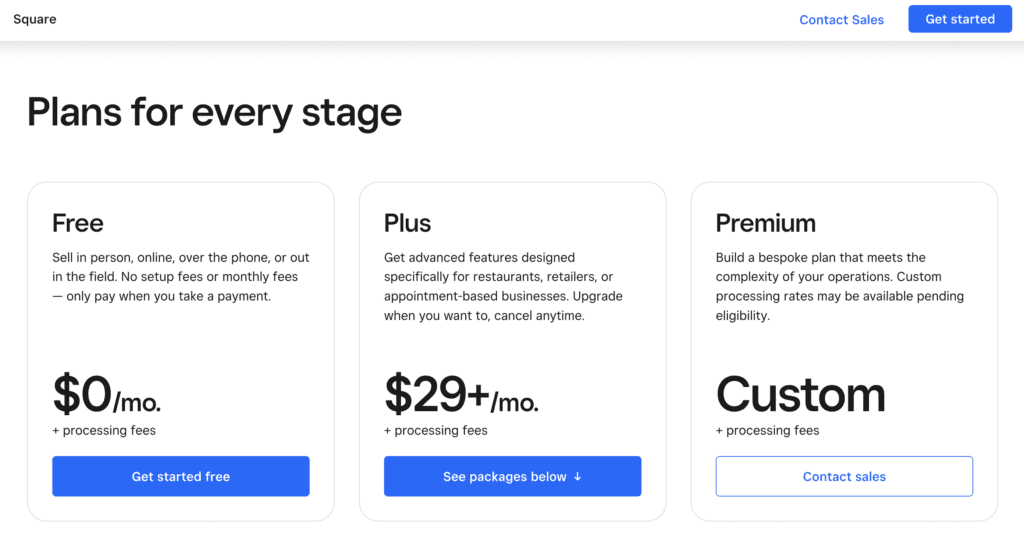 How Much Does Square Credit Card Processing Cost Merchant Cost 